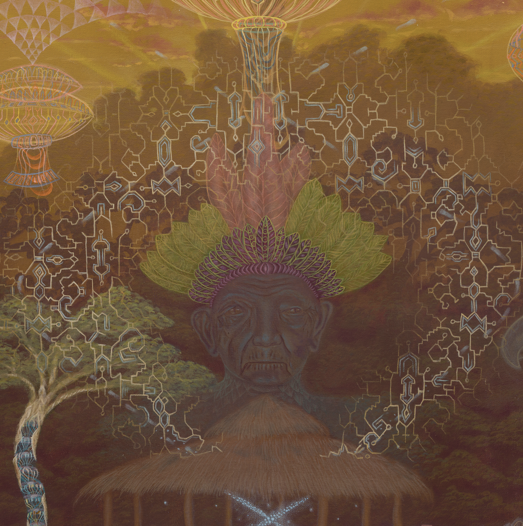 El Rezo de Pagé — elder and canopy detail