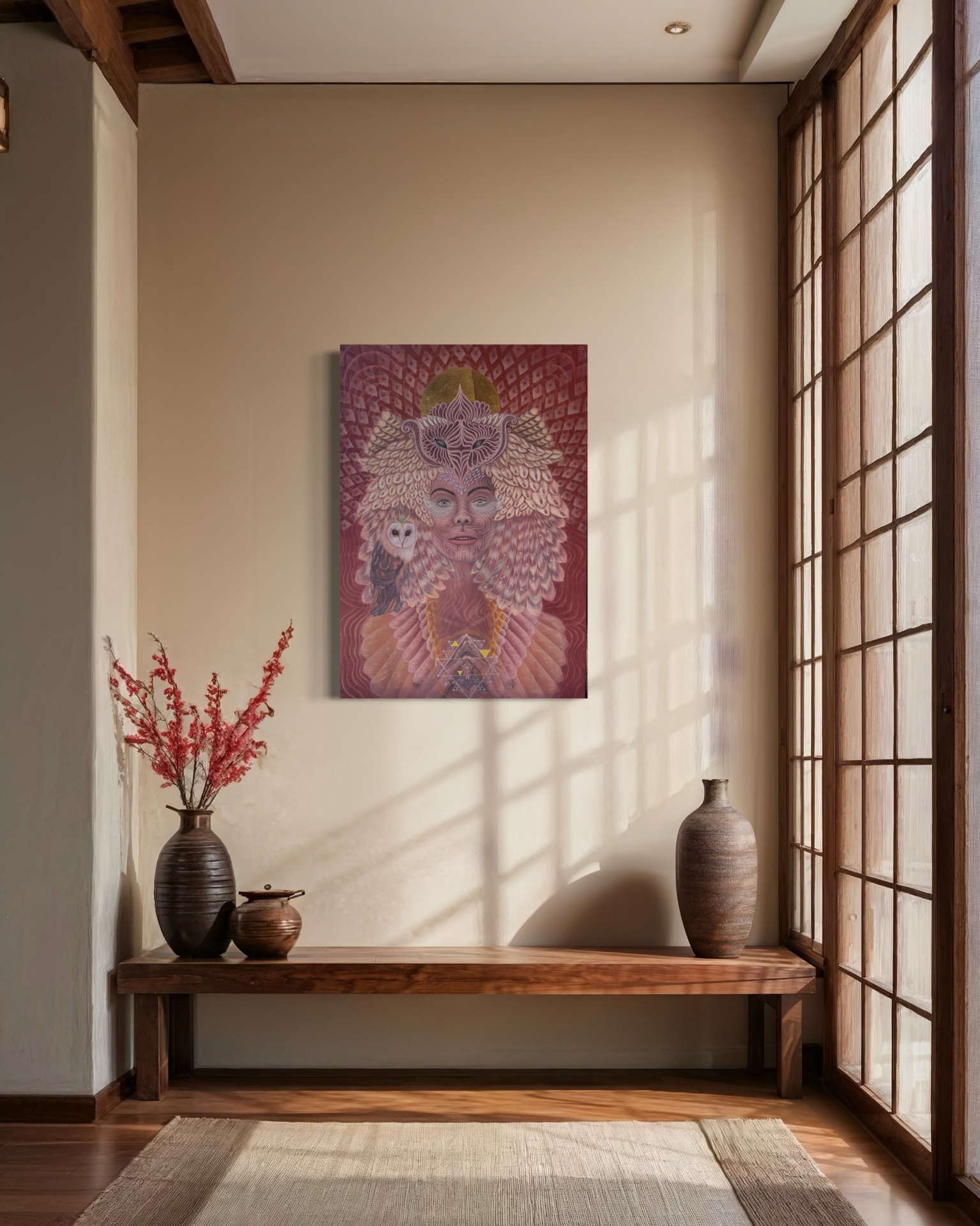 Sabia — in situ, shoji light