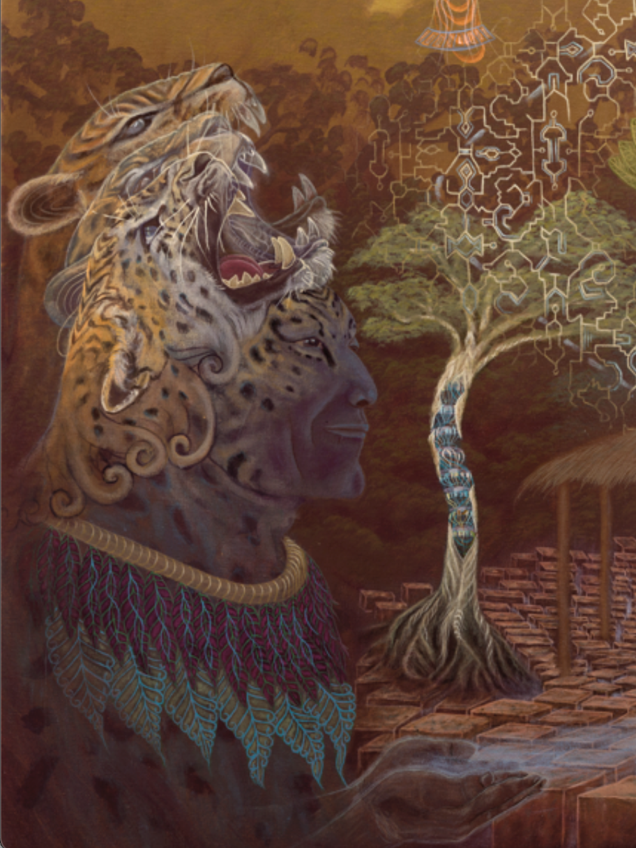 El Rezo de Pagé — jaguar guardian detail